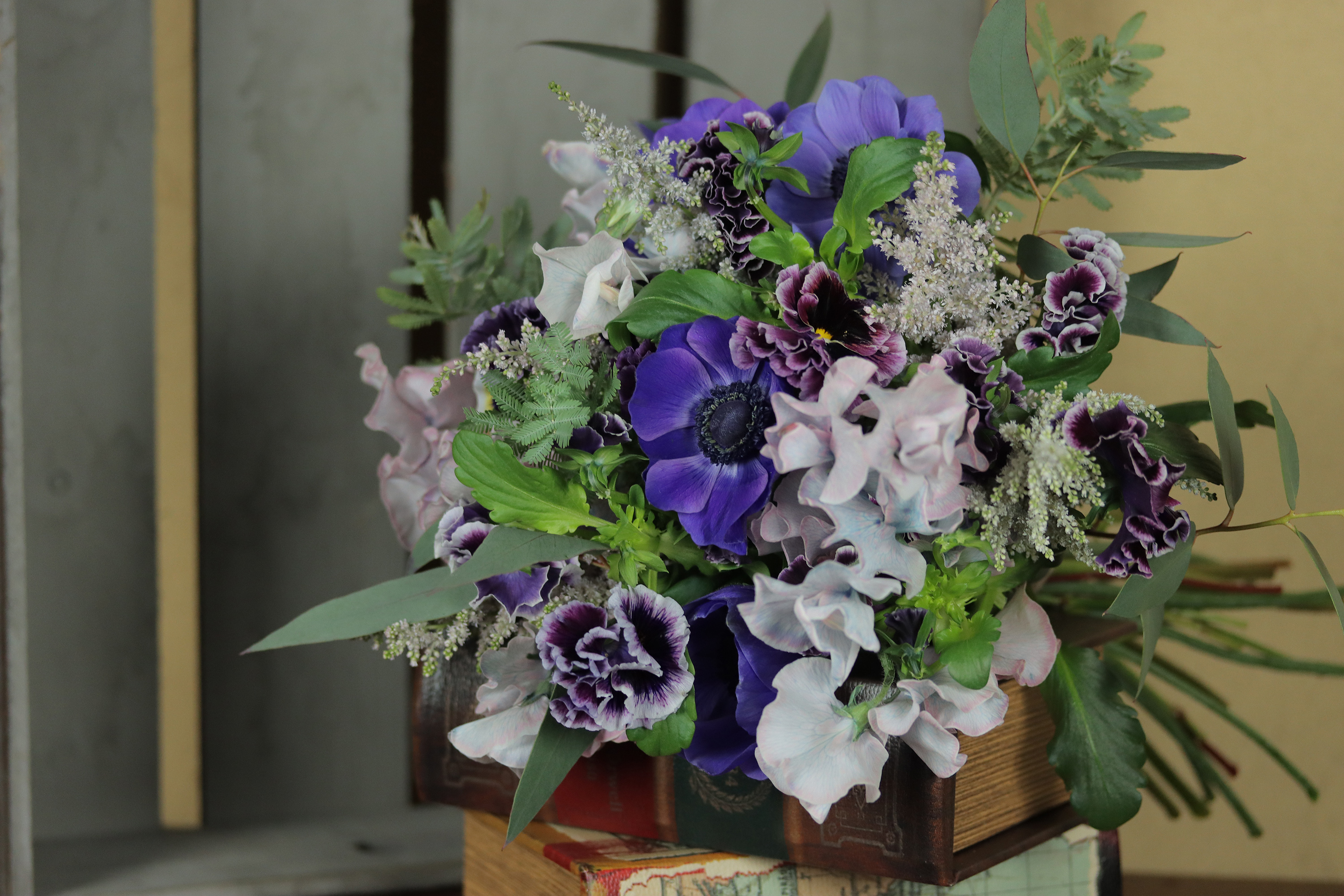 『手塩にかけた花仕事』